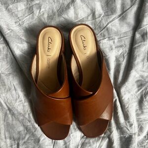 Brand New Clarks Heeled Sandals